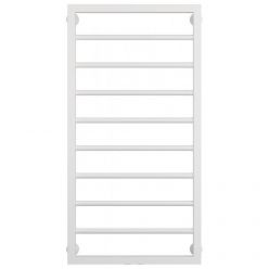 Полотенцесушитель водяной Сунержа Канцлер 30-0254-1050, высота 100 см, ширина 50 см, нижнее подключение 50 см, цвет матовый белый