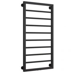 Полотенцесушитель водяной Сунержа Канцлер 31-0254-1050, высота 100 см, ширина 50 см, нижнее подключение 50 см, цвет матовый черный