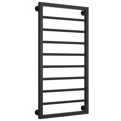 Полотенцесушитель водяной Сунержа Канцлер 31-0254-1050, высота 100 см, ширина 50 см, нижнее подключение 50 см, цвет матовый черный