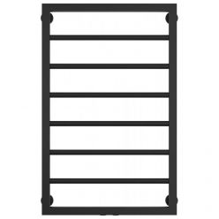 Полотенцесушитель водяной Сунержа Канцлер 31-0254-8050, высота 80 см, ширина 50 см, нижнее подключение 50 см, цвет матовый черный