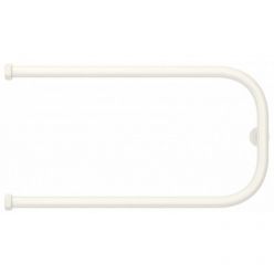 Полотенцесушитель водяной Сунержа П-образный+ 12-4003-3265, высота 32 см, ширина 65 см, боковое подключение 32 см, цвет белый