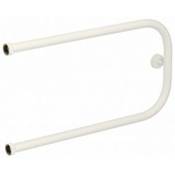 Полотенцесушитель водяной Сунержа П-образный+ 30-4003-3265, высота 32 см, ширина 65 см, боковое подключение 32 см, цвет матовый белый