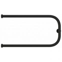 Полотенцесушитель водяной Сунержа П-образный+ 31-4003-3265, высота 32 см, ширина 65 см, боковое подключение 32 см, цвет матовый черный