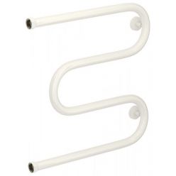 Полотенцесушитель водяной Сунержа М-образный+ 12-4007-5050, высота 50 см, ширина 50 см, боковое подключение 50 см, цвет белый