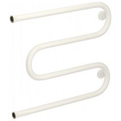 Полотенцесушитель водяной Сунержа М-образный+ 12-4007-5065, высота 50 см, ширина 65 см, боковое подключение 50 см, цвет белый