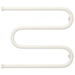 Полотенцесушитель водяной Сунержа М-образный+ 12-4007-5065, высота 50 см, ширина 65 см, боковое подключение 50 см, цвет белый