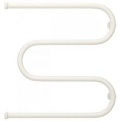 Полотенцесушитель водяной Сунержа М-образный+ 12-4007-6060, высота 60 см, ширина 60 см, боковое подключение 60 см, цвет белый