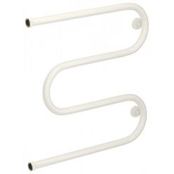 Полотенцесушитель водяной Сунержа М-образный+ 12-4007-6060, высота 60 см, ширина 60 см, боковое подключение 60 см, цвет белый
