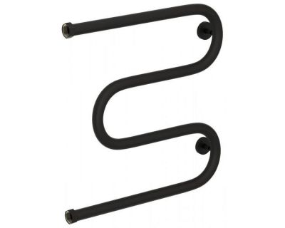 Полотенцесушитель водяной Сунержа М-образный+ 15-4007-5050, высота 50 см, ширина 50 см, боковое подключение 50 см, цвет тёмный титан муар