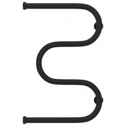 Полотенцесушитель водяной Сунержа М-образный+ 15-4007-6040, высота 60 см, ширина 40 см, боковое подключение 60 см, цвет тёмный титан муар