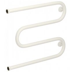 Полотенцесушитель водяной Сунержа М-образный+ 30-4007-5065, высота 50 см, ширина 65 см, боковое подключение 50 см, цвет матовый белый