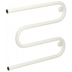 Полотенцесушитель водяной Сунержа М-образный+ 30-4007-5065, высота 50 см, ширина 65 см, боковое подключение 50 см, цвет матовый белый