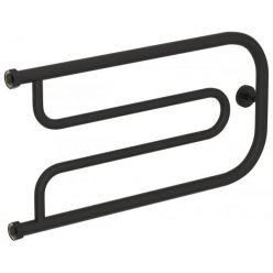 Полотенцесушитель водяной Сунержа Гусли+ 15-4009-3265, ширина 65 см, высота 32 см, боковое подключение 32 см, цвет тёмный титан муар