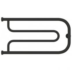 Полотенцесушитель водяной Сунержа Гусли+ 15-4009-3265, ширина 65 см, высота 32 см, боковое подключение 32 см, цвет тёмный титан муар