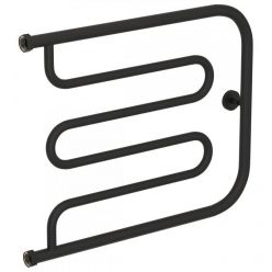 Полотенцесушитель водяной Сунержа Лира+ 15-4011-5065, высота 50 см, ширина 65 см, боковое подключение 50 см, цвет тёмный титан муар