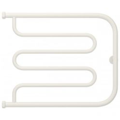 Полотенцесушитель водяной Сунержа Лира+ 30-4011-5065, высота 50 см, ширина 65 см, боковое подключение 50 см, цвет матовый белый