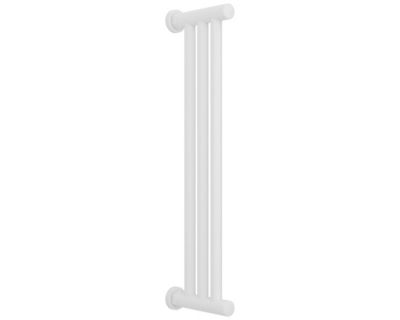 Полотенцесушитель водяной Сунержа Хорда 12-4124-0600, высота 60 см, ширина 20 см, боковое подключение 60 см, цвет белый