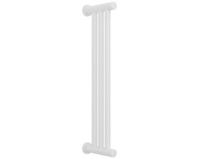 Полотенцесушитель водяной Сунержа Хорда 30-4124-0600, высота 60 см, ширина 20 см, боковое подключение 60 см, цвет матовый белый