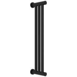 Полотенцесушитель водяной Сунержа Хорда 31-4124-0600, высота 60 см, ширина 20 см, боковое подключение 60 см, цвет матовый черный