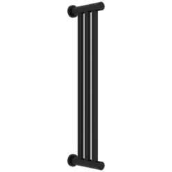 Полотенцесушитель водяной Сунержа Хорда 31-4124-0600, высота 60 см, ширина 20 см, боковое подключение 60 см, цвет матовый черный