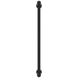 Полотенцесушитель водяной Сунержа Хорда 31-4124-0600, высота 60 см, ширина 20 см, боковое подключение 60 см, цвет матовый черный