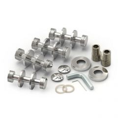 Полотенцесушитель водяной Сунержа Хорда 31-4124-0600, высота 60 см, ширина 20 см, боковое подключение 60 см, цвет матовый черный