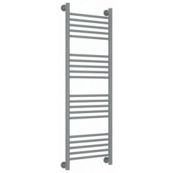 Полотенцесушитель водяной Сунержа Богема+ 7042-0220-1240, высота 120 см, ширина 40 см, универсальное подключение, цвет транспортный серый