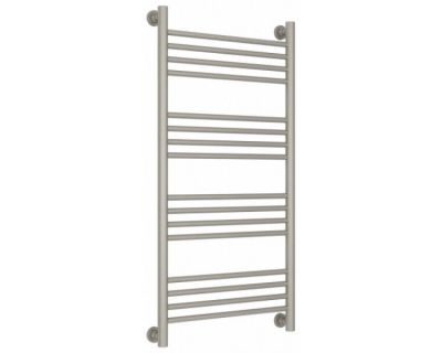 Полотенцесушитель водяной Сунержа Богема+ 7048-0220-1050, высота 100 см, ширина 50 см, универсальное подключение, цвет перламутровый мышино-серый