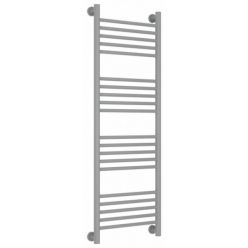 Полотенцесушитель водяной Сунержа Богема+ 9006-0220-1240, высота 120 см, ширина 40 см, универсальное подключение, цвет бело-алюминиевый