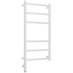 Полотенцесушитель электрический Сунержа Галант 3.0, высота 80 см, ширина 40 см, диммер слева/справа, цвет белый, 12-5800-8040/12-5801-8040