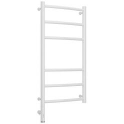 Полотенцесушитель электрический Сунержа Галант 3.0, высота 80 см, ширина 40 см, диммер слева/справа, цвет белый, 12-5800-8040/12-5801-8040