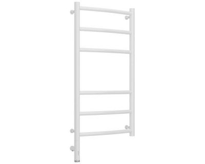 Полотенцесушитель электрический Сунержа Галант 3.0, высота 80 см, ширина 40 см, диммер слева/справа, цвет белый, 12-5800-8040/12-5801-8040
