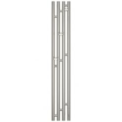 Полотенцесушитель электрический Сунержа Кантата 3.0, ширина 19.1 см, высота 120 см, диммер справа, хром, 00-5847-1216