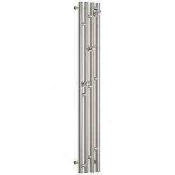 Полотенцесушитель электрический Сунержа Кантата 3.0, ширина 19.1 см, высота 120 см, диммер справа, хром, 00-5847-1216