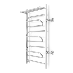 Полотенцесушитель ZorG Bona Plus с полочкой 500/1000 R500 правый водяной