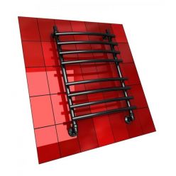 Полотенцесушитель Двин R PRIMO 80/50 черный матовый водяной