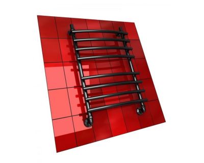 Полотенцесушитель Двин R PRIMO 80/50 черный матовый водяной