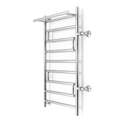 Полотенцесушитель ZorG Supreme Plus с полочкой 500/1000 R500 правый водяной