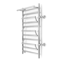 Полотенцесушитель ZorG Vitra Plus c полочкой 500/1000 R500 правый водяной