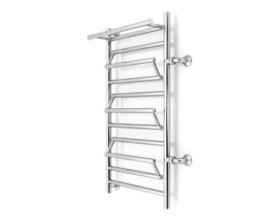 Полотенцесушитель ZorG Vitra Plus c полочкой 500/1000 R500 правый водяной