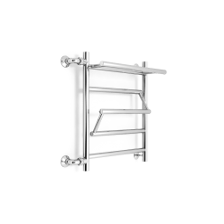 Полотенцесушитель ZorG Vitra Plus c полочкой 500/600 L500 левый водяной