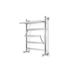 Полотенцесушитель ZorG Vitra Plus c полочкой 500/600 водяной