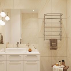 Полотенцесушитель водяной Gloss&Reiter Sky ЛС 50х80 С7