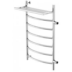 Полотенцесушитель водяной Gloss&Reiter Raduga Leri Lux 50x80 (1") c полочкой