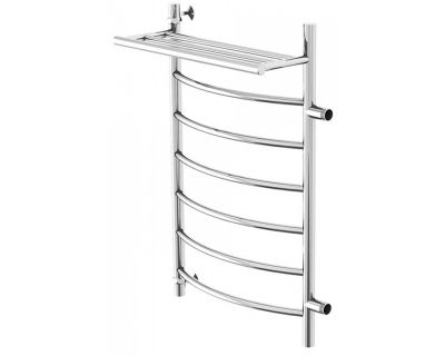 Полотенцесушитель водяной Gloss&Reiter Raduga Leri Lux 50x80 (1") c полочкой