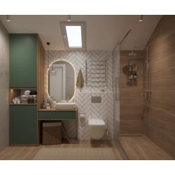 Полотенцесушитель водяной Gloss & Reiter Raduga Л 50x70 Д6 G1