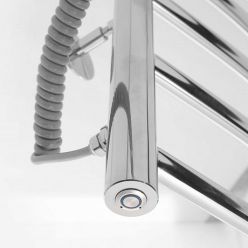 Полотенцесушитель электрический Gloss&Reiter Э2 Raduga Л 50x80 Д8 П Кнопка