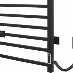 Полотенцесушитель электрический Gloss&Reiter Э2 Л 50x80 P10 Pro-gress Таймер МУАР Black