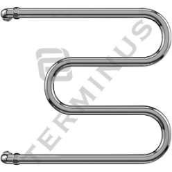 Полотенцесушитель Terminus М-образный 32 600х500