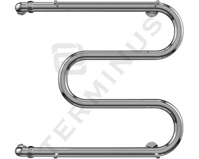Полотенцесушитель Terminus М-образный с полкой 500х600